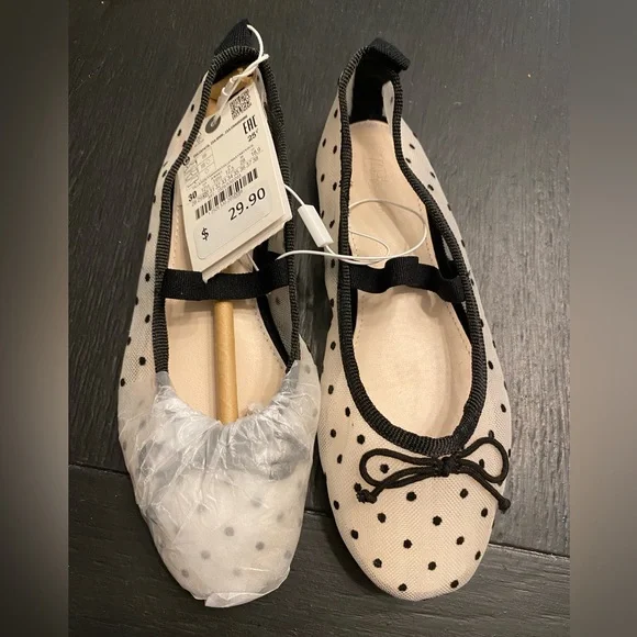 Zara Shoes Zara Girls Ballet Flats Nwt Size Poshmark